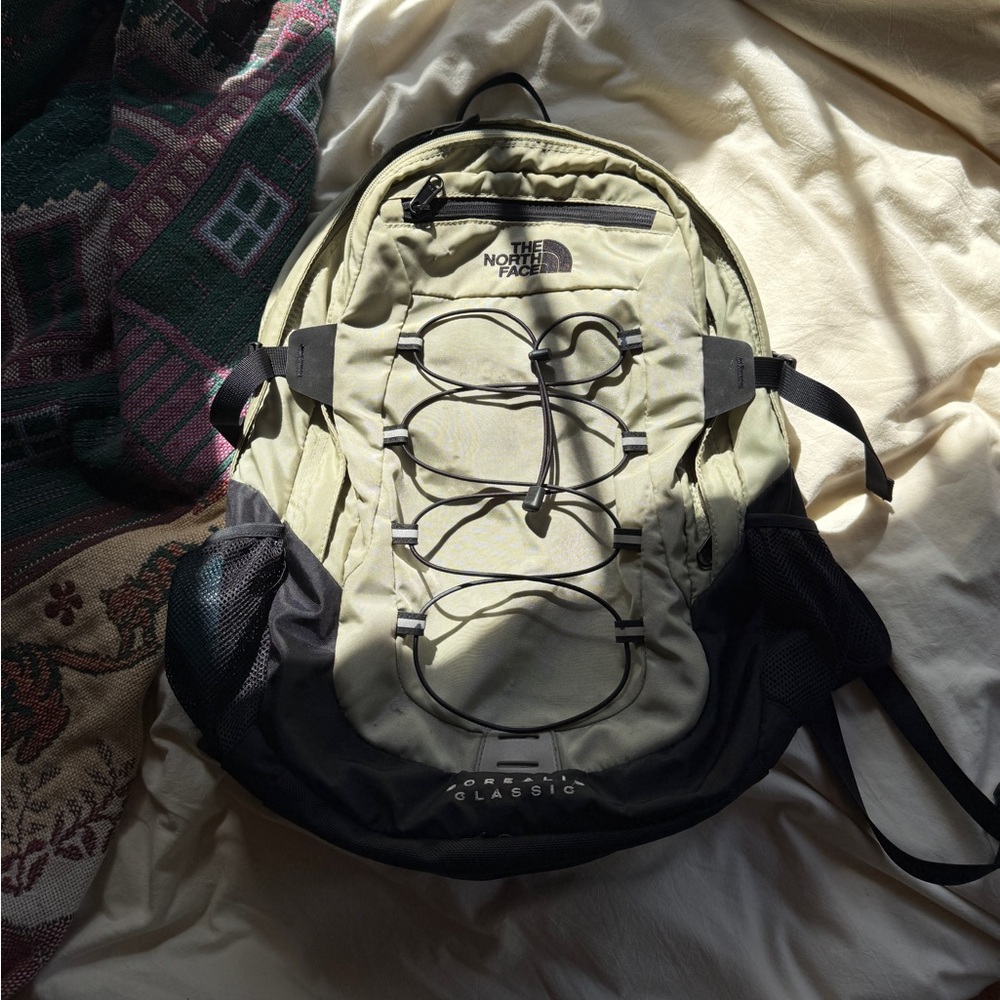 The north face Borealis classic sage green color backpack unisex